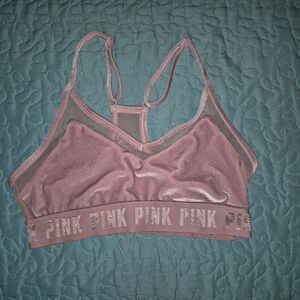 Victoria-s-secret Women's Pink and Purple Bra